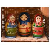 Collection of Russian Nesting Dolls