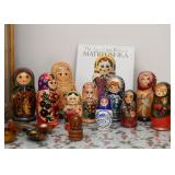 Collection of Russian Nesting Dolls