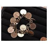 Costume Jewelry (Coin Charm Bracelets)