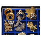 Costume Jewelry (Brooches, Earrings, Pins)