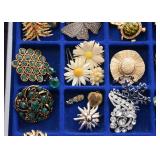 Costume Jewelry (Brooches, Earrings, Pins)