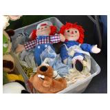 Raggedy Ann & Andy Dolls, Stuffed Animals / Plush Toys