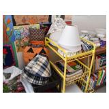 Halloween / Fall Decor, Lamp Shades, Metal Storage Cart