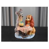 Walt Disney Productions Figurine - Lady & the Tramp