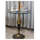 Vintage Floor Lamp Table