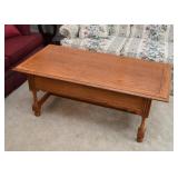 Matching Vintage Wood Coffee / Cocktail Table