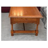 Matching Vintage Wood Coffee / Cocktail Table