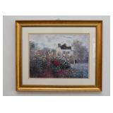 Framed Art Print (Cottage Garden)