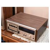 Vintage Panasonic Solid State 8 Track Stereo / Radio with Speakers