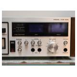 Vintage Panasonic Solid State 8 Track Stereo / Radio with Speakers