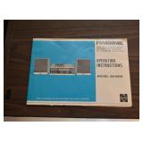 Vintage Panasonic Solid State 8 Track Stereo / Radio with Speakers