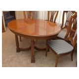 Vintage Dining Table (with 2 Extra Leaves, not shown)