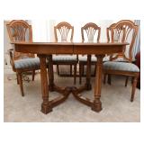 Vintage Dining Table (with 2 Extra Leaves, not shown)