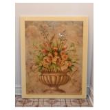 Large Floral Still Life Wall Hanging