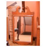 Wood Framed Wall Mirror