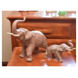 Ceramic Elephant Figurines