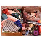 Vintage Fabrics & Craft Supplies