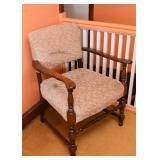 Vintage Wood Armchair