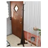 Vintage Oak Coat Rack