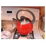 Red Tea Kettle
