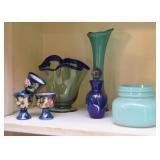 Glass Vases, Perfume Bottle, Ceramic Egg Cups, Etc.