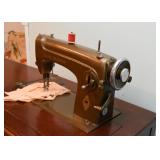 Vintage Free-Westinghouse Sewing Machine with Cabinet
