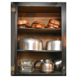 Wooden Salad Bowls, Cake Domes, Loaf Baking Dishes, Coffee Carafe, Etc.