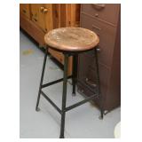 Vintage Industrial Stool