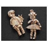 Costume Jewelry (Brooches)