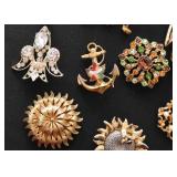 Costume Jewelry (Brooches)