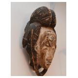 African Mask (Approx. 14" L x 7.5" W) African Mask (Approx. 14" L x 7.5" W)