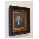 Antique Portrait (Approx. 16.25" L x 18.5" H including frame) Antique Portrait (Approx. 16.25" L x 18.5" H including frame)