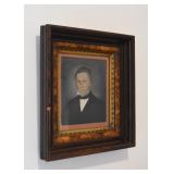 Antique Portrait (Approx. 16.25" L x 18.5" H including frame)