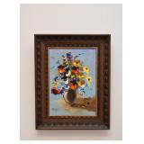 Still Life Oil Painting, Signed Ruiz (Approx. 15" L x 19" H including frame) Still Life Oil Painting, Signed Ruiz (Approx. 15" L x 19" H including frame)