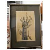 Curt Frankenstein Lithograph, "The Nest", Signed & Numbered (Approx. 18" L 24" H including frame) Curt Frankenstein Lithograph, "The Nest", Signed & Numbered (Approx. 18" L 24" H including frame)