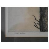 Curt Frankenstein Lithograph, "The Nest", Signed & Numbered (Approx. 18" L 24" H including frame) Curt Frankenstein Lithograph, "The Nest", Signed & Numbered (Approx. 18" L 24" H including frame)