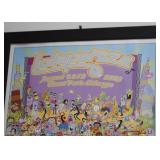 Framed Lollapalooza Poster - 2009 (Approx. 25" L x 31" H including frame) Framed Lollapalooza Poster - 2009 (Approx. 25" L x 31" H including frame)
