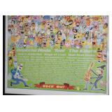 Framed Lollapalooza Poster - 2009 (Approx. 25" L x 31" H including frame) Framed Lollapalooza Poster - 2009 (Approx. 25" L x 31" H including frame)