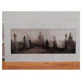 Prague Art Photography, wrapped in cellophane (Approx. 24" L x 12" H including mat)