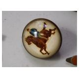 Vintage Equestrian Button