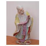 Chinese Porcelain Statue / Figure (Approx. 12" H) Chinese Porcelain Statue / Figure (Approx. 12" H)