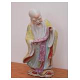 Chinese Porcelain Statue / Figure (Approx. 12" H)