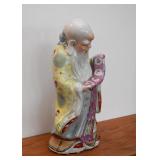 Chinese Porcelain Statue / Figure (Approx. 12" H) Chinese Porcelain Statue / Figure (Approx. 12" H)