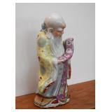 Chinese Porcelain Statue / Figure (Approx. 12" H)