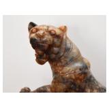 Chinese Hard Stone Tiger Carving (Approx. 12" L x 11" H) Chinese Hard Stone Tiger Carving (Approx. 12" L x 11" H)