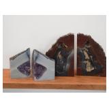 Geode Bookends Geode Bookends