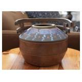 Northfield Pottery Vase (Approx. 8" Dia x 6.75" H) Northfield Pottery Vase (Approx. 8" Dia x 6.75" H)