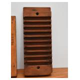 Vintage Industrial Cigar Mold (Wood) Vintage Industrial Cigar Mold (Wood)