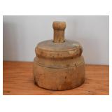 Primitive Wooden Butter Mold Primitive Wooden Butter Mold