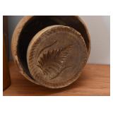 Primitive Wooden Butter Mold Primitive Wooden Butter Mold